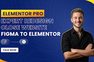 convert figma to wordpress, PSD to wordpress, figma to elementor pro