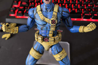 sculpt 3d articulated action figure 3d toy props accessories stl for 3d printing