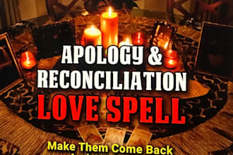 cast strong apology and reconciliation love spell