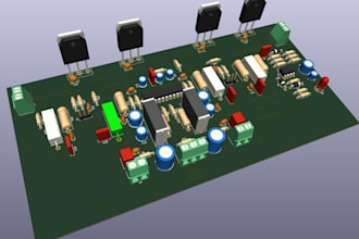 do pcb design schematic board circuit design electronic engineer in gerber kicad