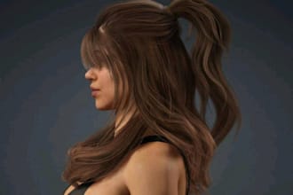 3d character modelling 3d metahuman game character for nft metaverse daz3d ue5