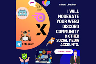 moderate your web3 discord community or act as an ambassador