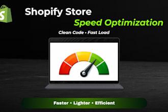 do shopify speed optimization on pagespeed and increase website score
