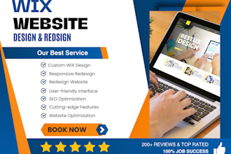 custom wix website design wordpress website design  wordpress redesign