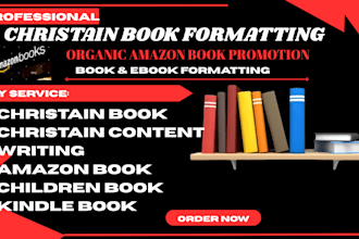 do christian book cover design and paperback on amazon kdp
