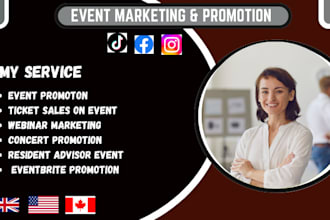 do event promotion eventbrite marketing setup expert increase event ticket sales