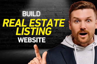 design wix real estate listing website, hostel booking, b and b platform