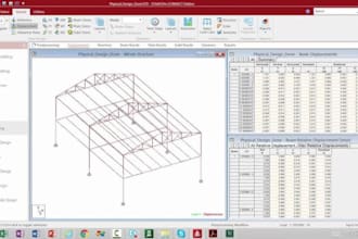 do structural drawing calculations for steel wood structure for city permit