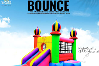 build bounce house website rental event website on squarespace