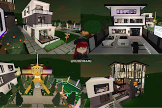 build you a bloxburg house that you prefer in roblox