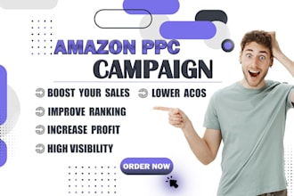 setup manage and optimize your amazon PPC campaigns, walmart ads