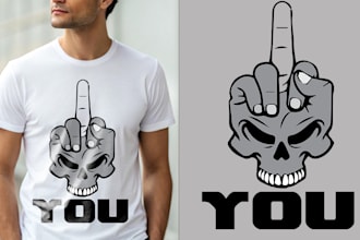 create an eye catching trendy tshirt design
