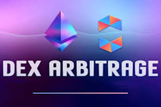 develop dex arbitrage bot, dex crypto bot, telegram bot