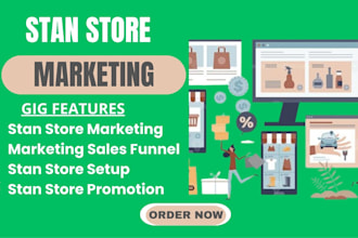 do stan store marketing stan store setup and pro motion