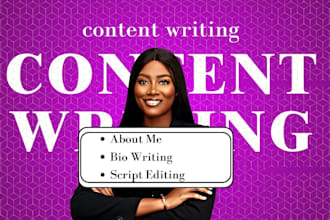 write engaging biography, about me page, or autobiography that captivates reader