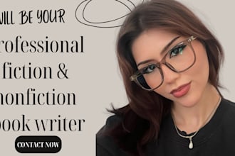 be your fiction romance ebook thriller book writer and amazon kindle ghostwriter