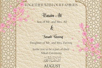 design invitation and greeting cards