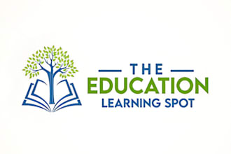 do school, college, daycare, university and educational logo