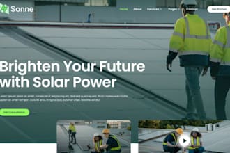 build squarespace solar panel website window insulation construction website