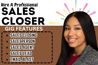 salesperson sales closer sales agent sales rep and boost your business revenue