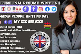 write and upgrade, edit nursing,medical and headlthcare cv or resume