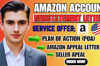 do amazon reinstatement appeal letter plan of action  suspension reinstatement