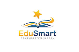 do minimalist school, college, university and education logo