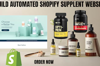 do shopify supplement label design dropshipping website product packaging store