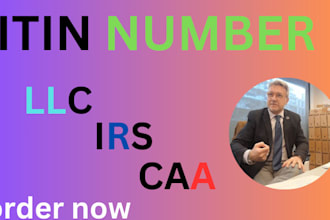 help you to get itin number as an irs caa