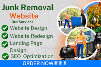 junk removal  junk removal website cleaning website handyman website