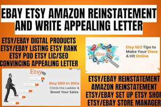 do amazon etsy ebay reinstatement write appealing letter for suspended account
