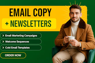 mailchimp newsletter template, mailchimp email marketing campaign and automation