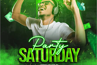 design modern club flyers, party posters, and event flyers that grab attention