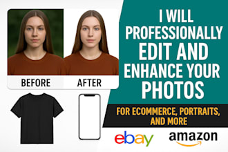professionally edit and enhance your photos for ecommerce