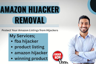 remove amazon hijacker in 24hrs fba amazon listing dropshipping amazon appeal