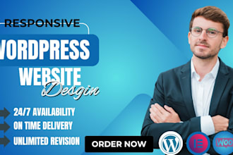 design redesign build clone modify revamp a modern responsive wordpress website