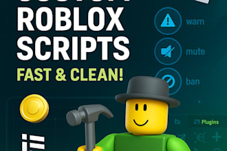 build any roblox script you need fast and clean