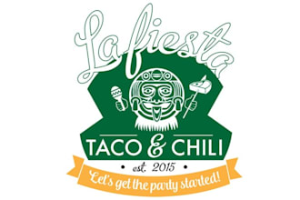 design outstanding restaurant food truck logo