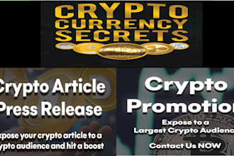 publish crypto, nft on 500 premium UK, USA, ca, ger news sites