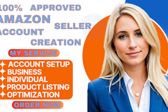 set up amazon seller account business and individual fix verification issues fba