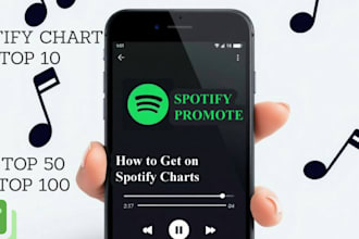 organically promote your spotify track to chart on spotify chart