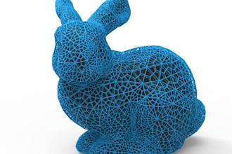 create 3d object model lattice model articulated lattice 3d medical lattice stl