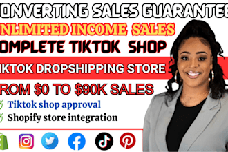 set up tiktok shop, manage, upload products for dropshipping tiktok manager