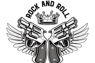 design awesome gun business logo for your company
