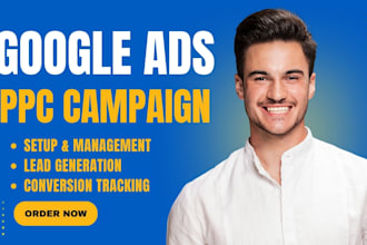 setup, manage and optimize google ads adwords PPC campaigns expert SEM service