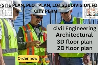 draft architectural plans, structural drawings in autocad, draftsman