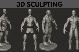 3d printing 3d sculpture sculpt 3d character 3d model 3d toys 3d miniature