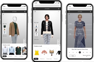 develop ai fashion designer app ar clothing app VR store app ai personal stylist