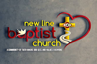 do modern minimalist church, ministry, christian and religious logo design