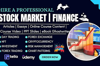 write stock market, finance ebook, business writing, investment, lead magnet